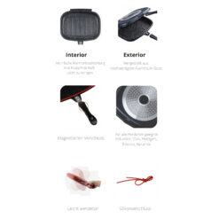 Grillpfanne Wendepfanne