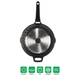 Wok Bratpfanne 32 cm Antihaft