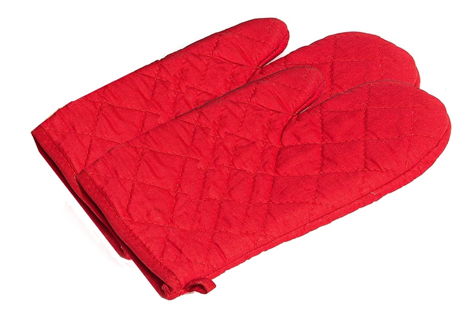 Topfhandschuhe 2St. Ofenhandschuhe Topflappen