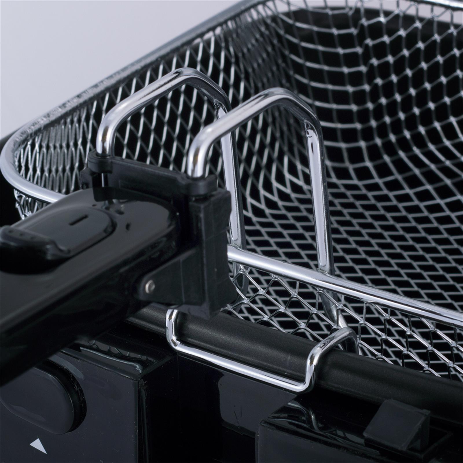 Fritteuse 2,5 L Kaltzonenfritteuse Fritöse