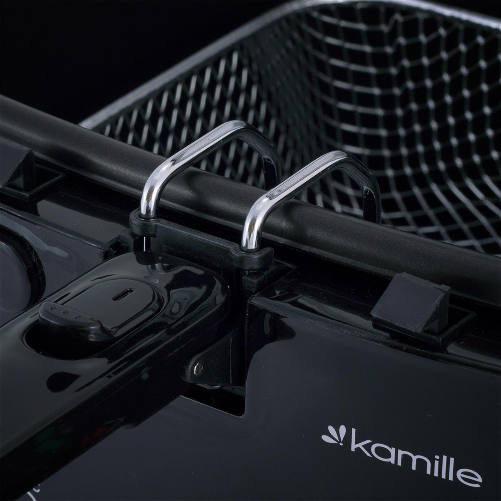 Fritteuse 2,5 L Kaltzonenfritteuse Fritöse