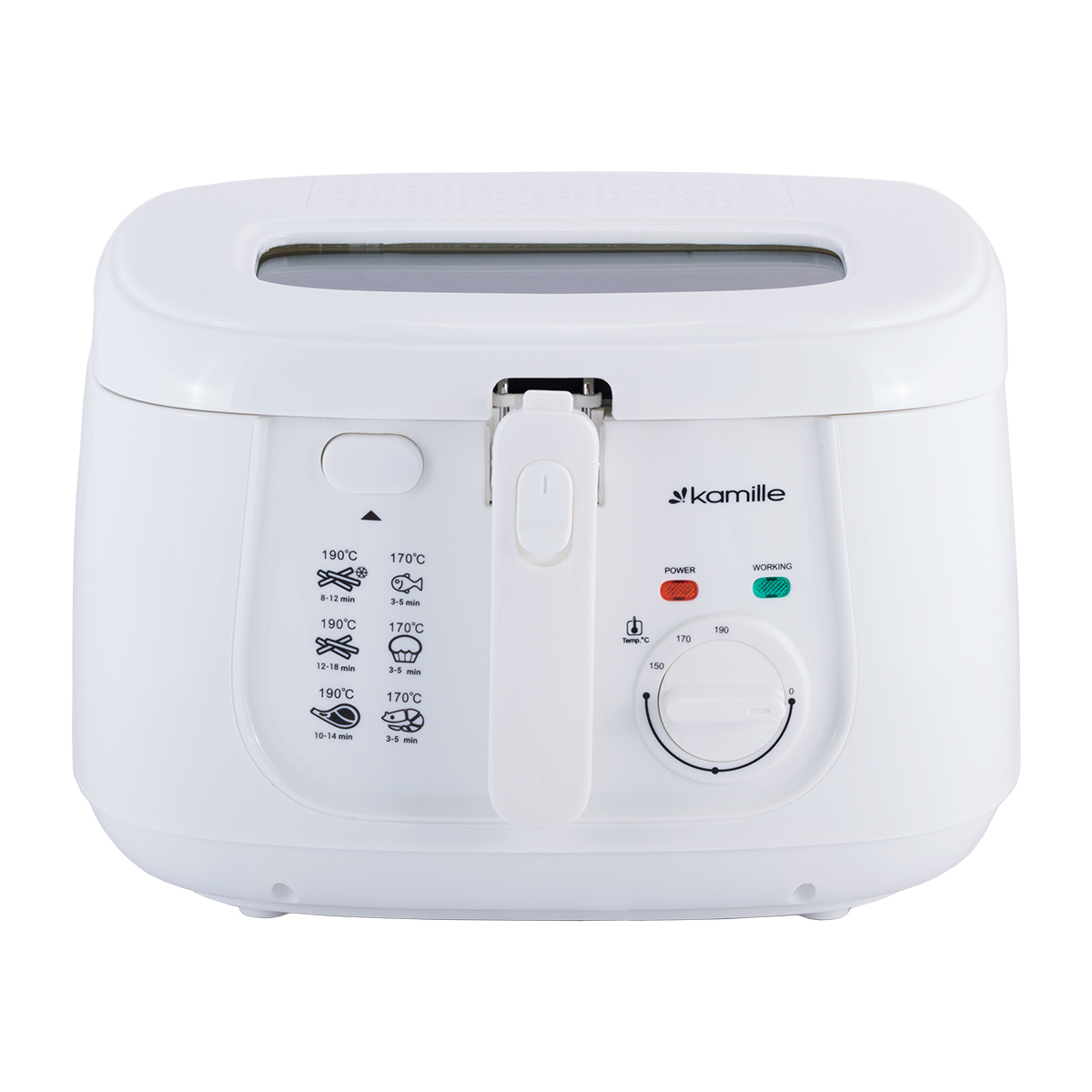 Fritteuse 2,5 L Kaltzonenfritteuse Fritöse