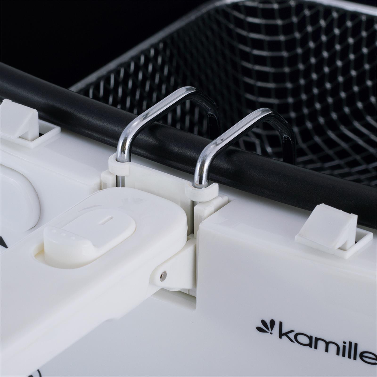 Fritteuse 2,5 L Kaltzonenfritteuse Fritöse