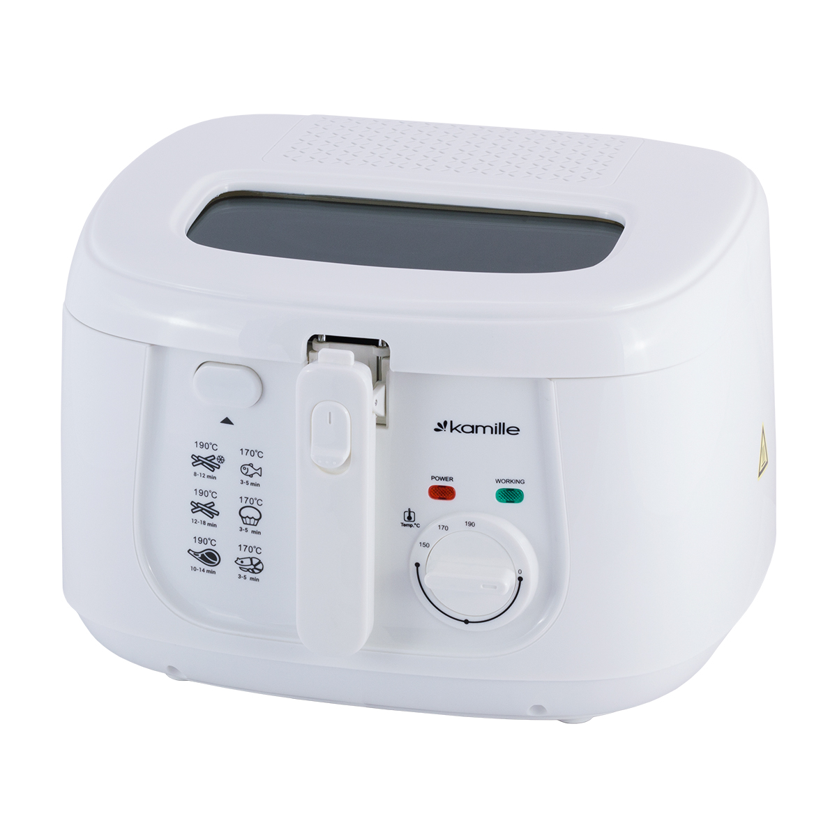 Fritteuse 2,5 L Kaltzonenfritteuse Fritöse