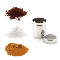 Puderzuckerstreuer Edelstahl