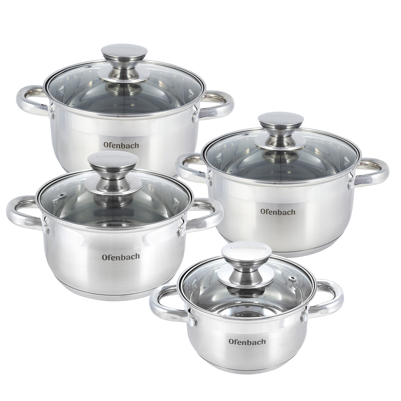 Topfset Edelstahl