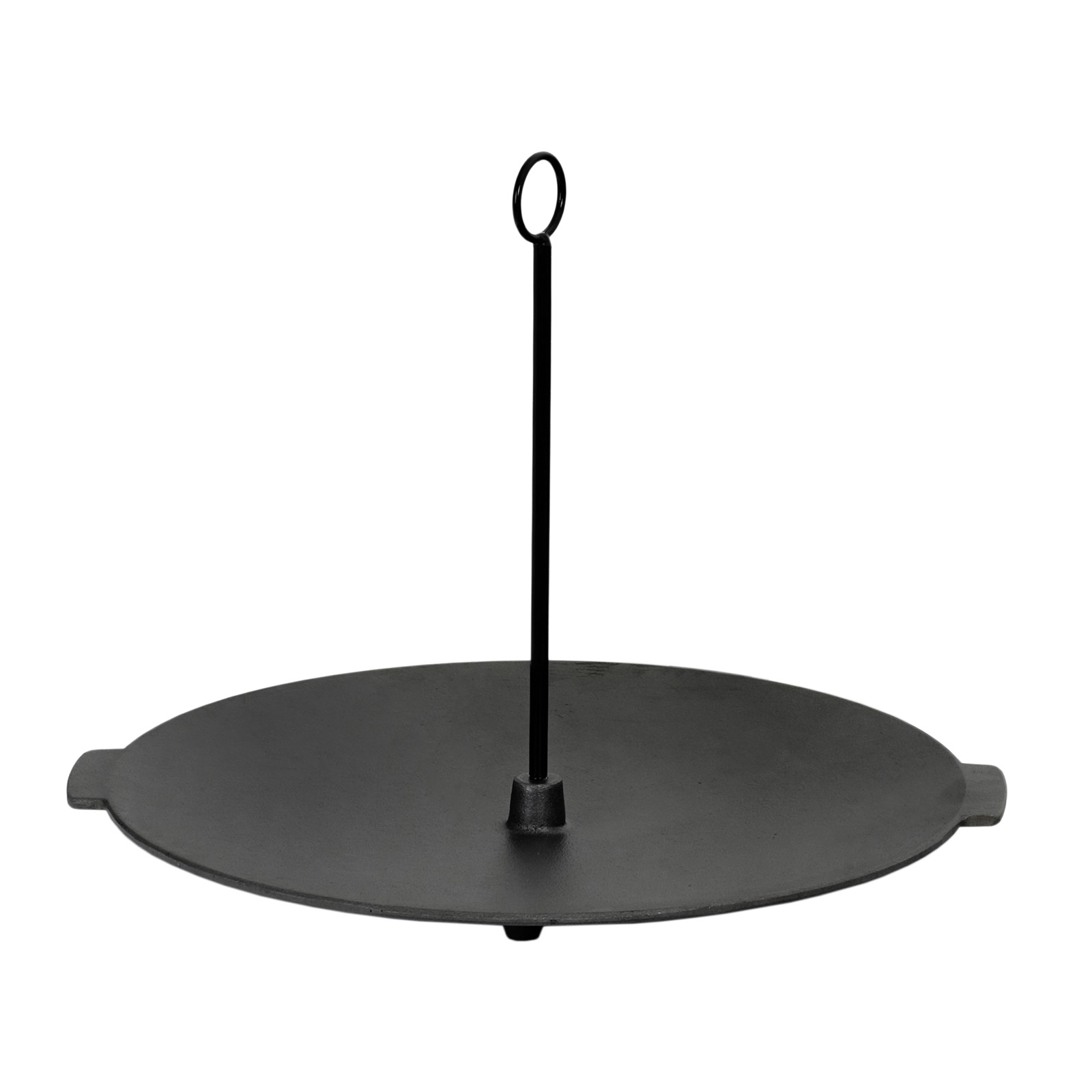 Kochstelle Feuerpfanne mit Beinen mit Dreibein