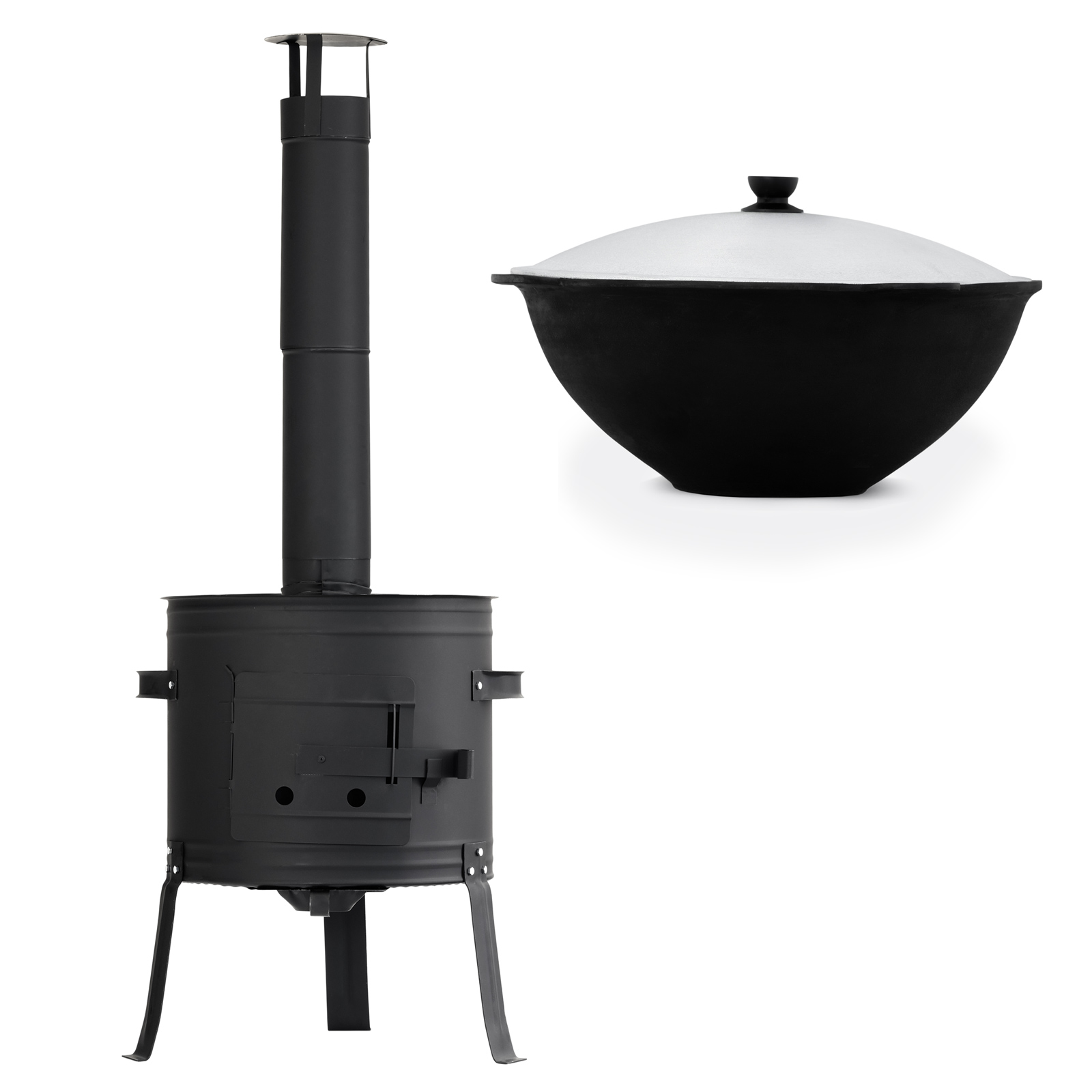 Utschak Uchak Campingofen Feuerofen Kasan Kazan