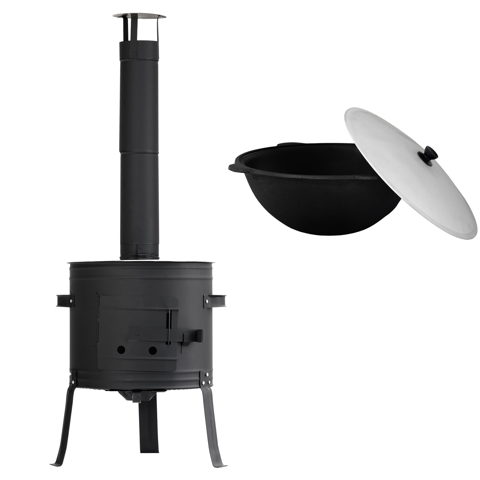 Utschak Uchak Campingofen Feuerofen Kasan Kazan