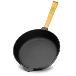 Gusseisenpfanne 28cm Gußeisenpfanne Deckel-Bratpfanne